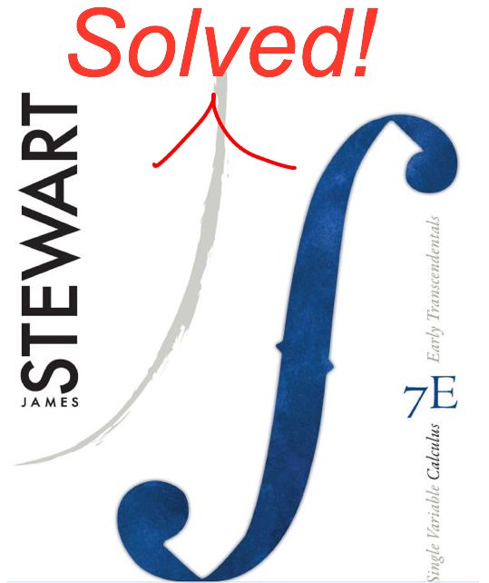 stewart 7e calculus solutions